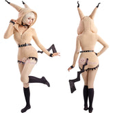 Soft and Adorable Mimikyu Plush Cosplay Costume for Women and Girls - Halloweez